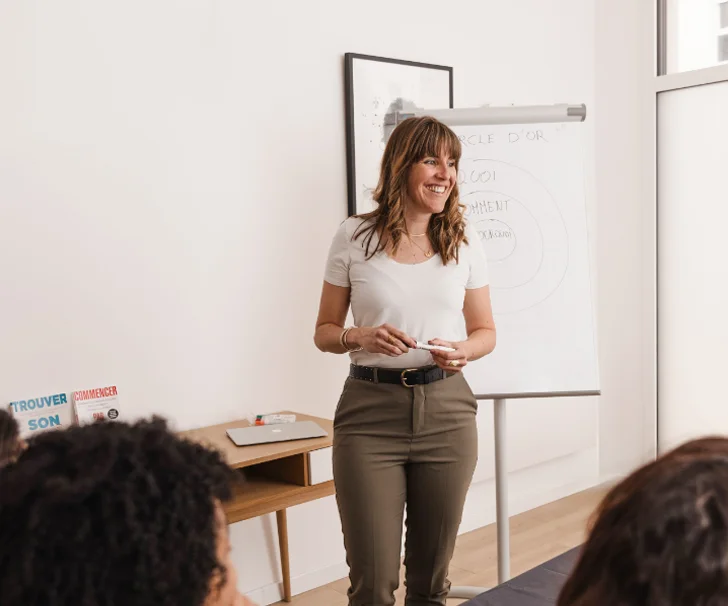 Ateliers sur l'alignement et la cohérence à Paris avec Laura Saint-Germain.